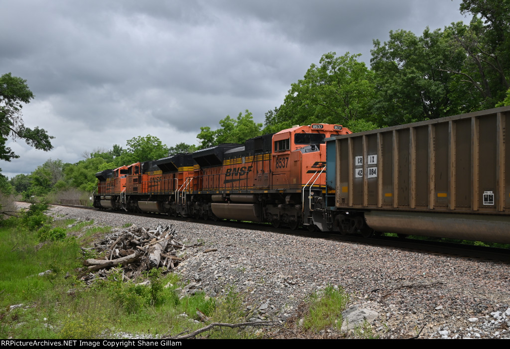 BNSF 8537 Roster shot